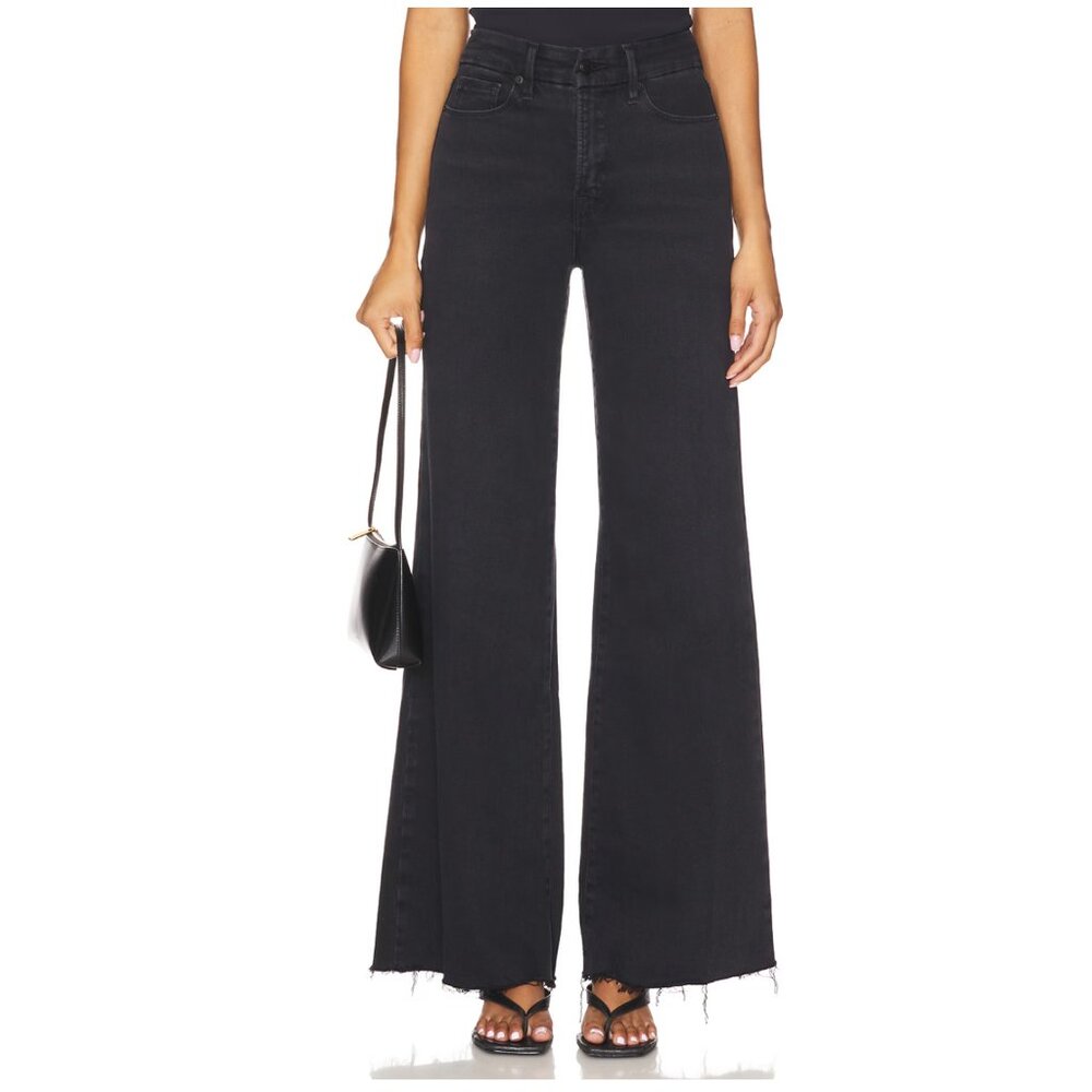 Good American Soft Tech Good Waist Palazzo 2